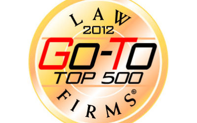 KYL recognized as among 2012 Go-To Law Firms for the Top 500 Companies